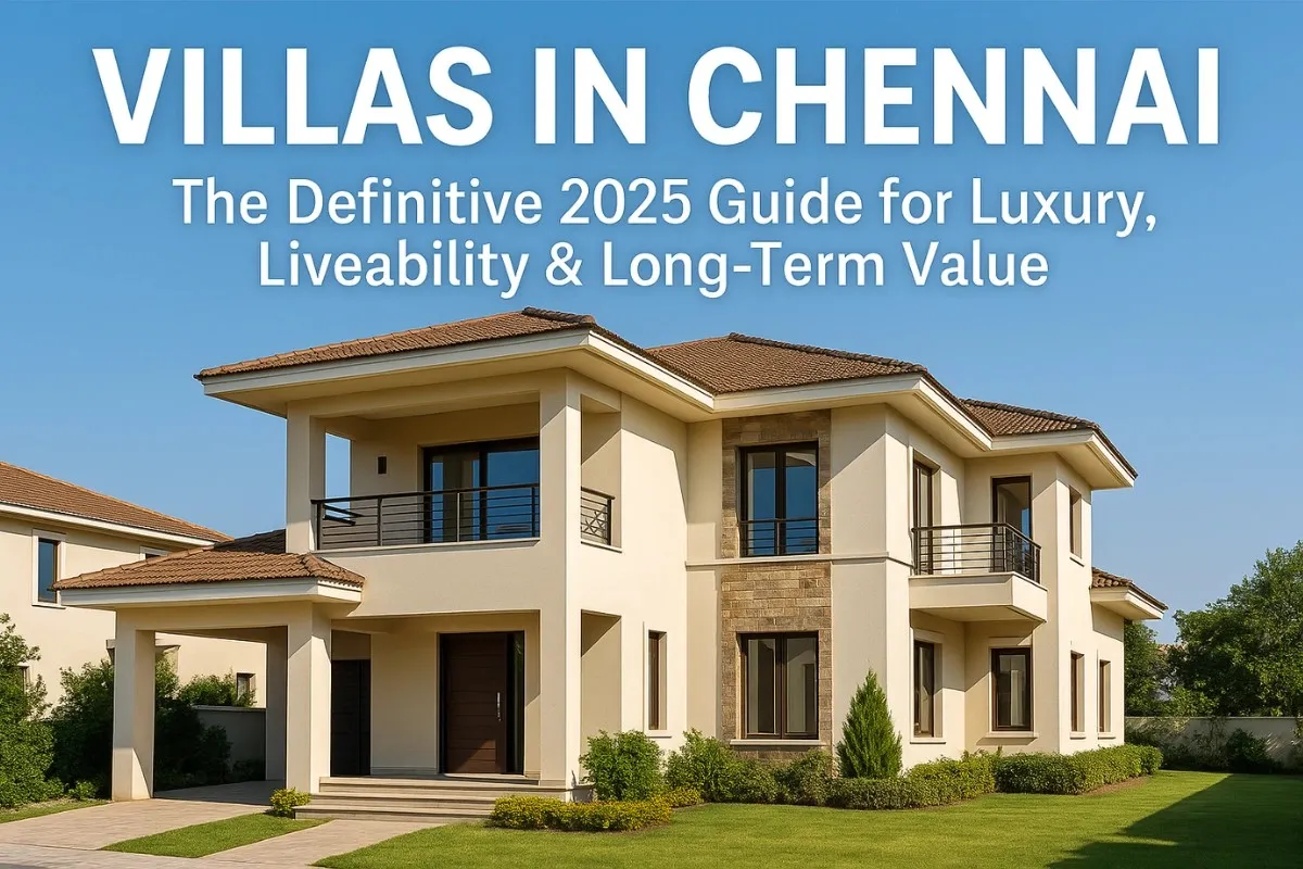 Villas in Chennai — The Definitive 2025 Guide for Luxury, Liveability & Long-Term Value