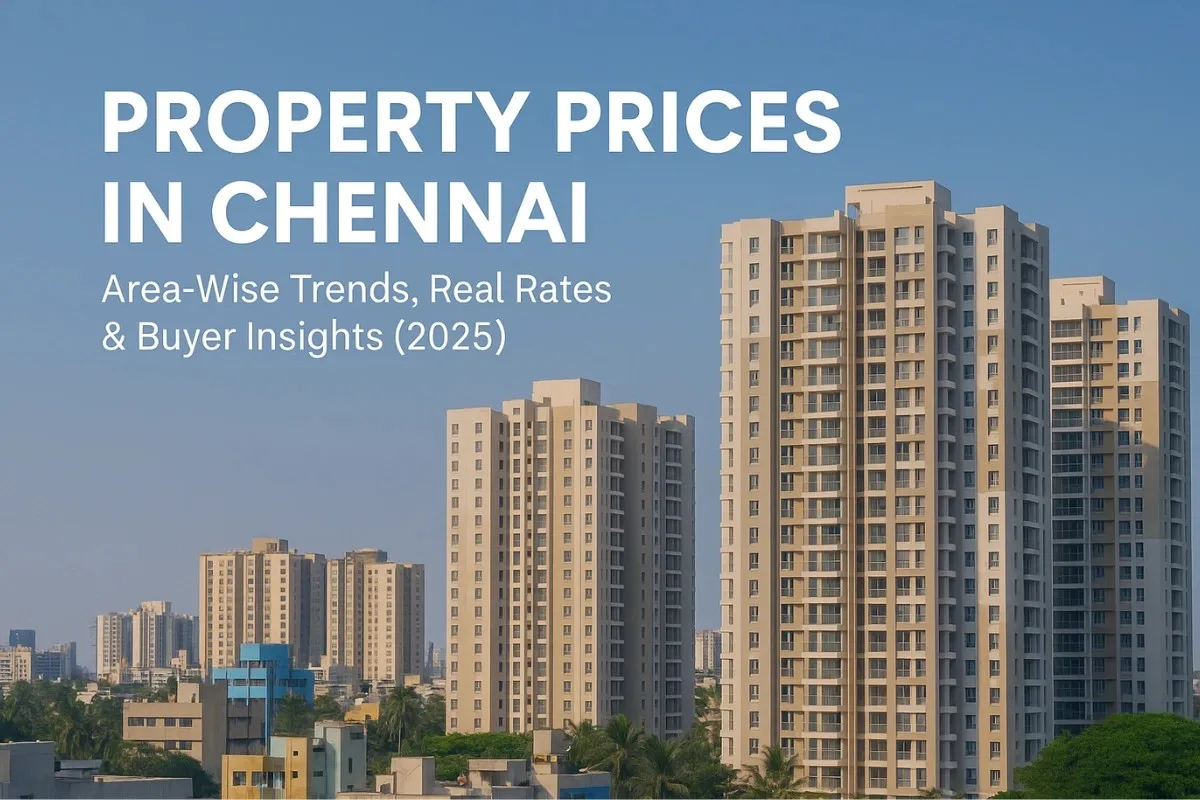 Property Prices in Chennai – Area-Wise Analysis, Market Data & Smart Buying Guide (2025)